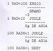 Dosis absorvida de radiacion